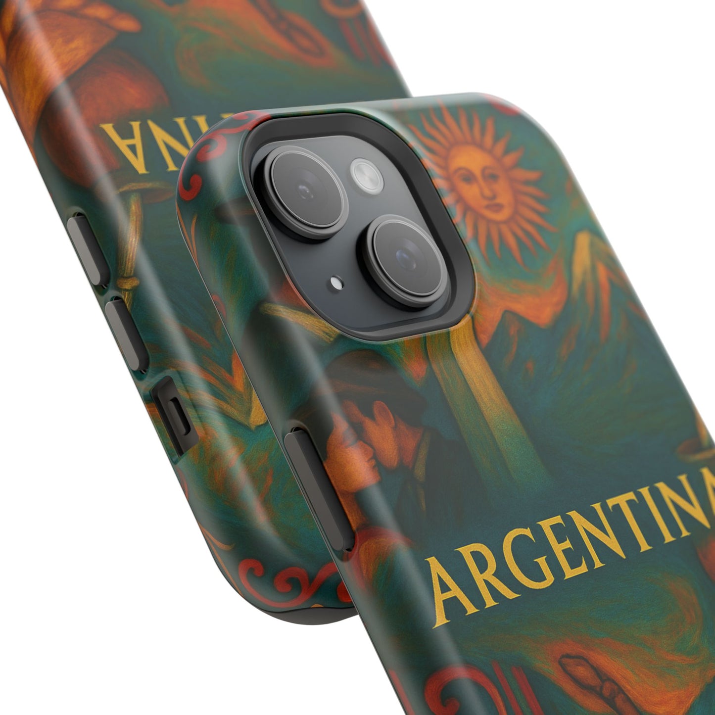 "Funda Magnética Reforzada Argentina: Pasión, Tradición y Tierra de Sueños🔥🏞️"