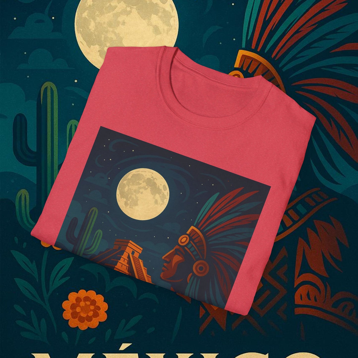 "Camiseta México: Tierra de Colores, Cultura y Corazón 🌵🎉🪅"