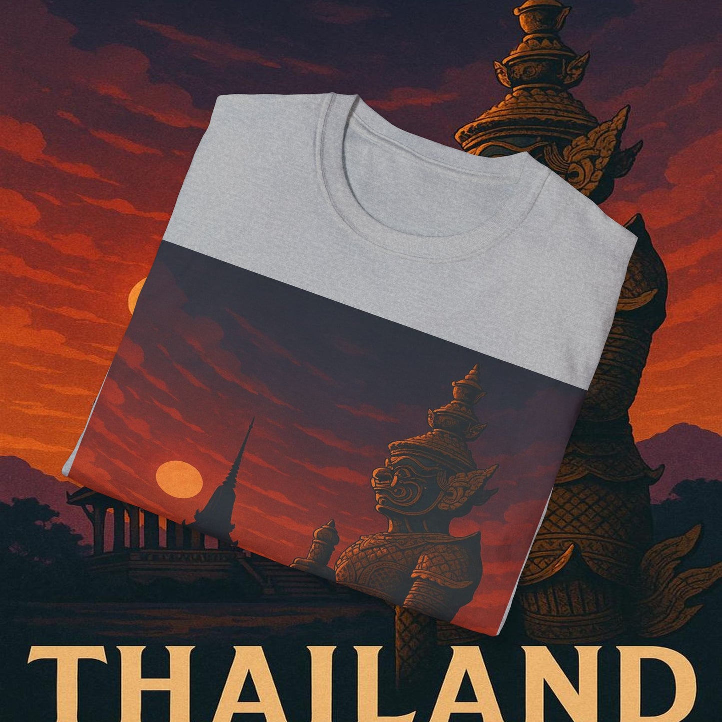 "Camiseta Thailand🌴 – El Reino de las Sonrisas y la Aventura"
