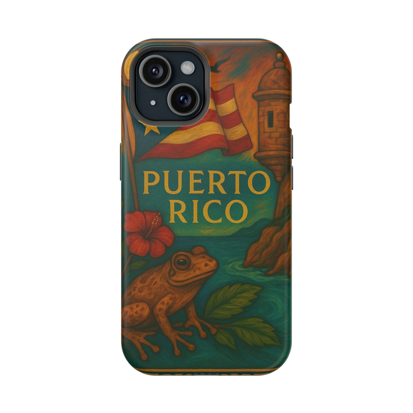 "Reinforced Magnetic Case Puerto Rico – Caribbean rhythm, soul, and color"