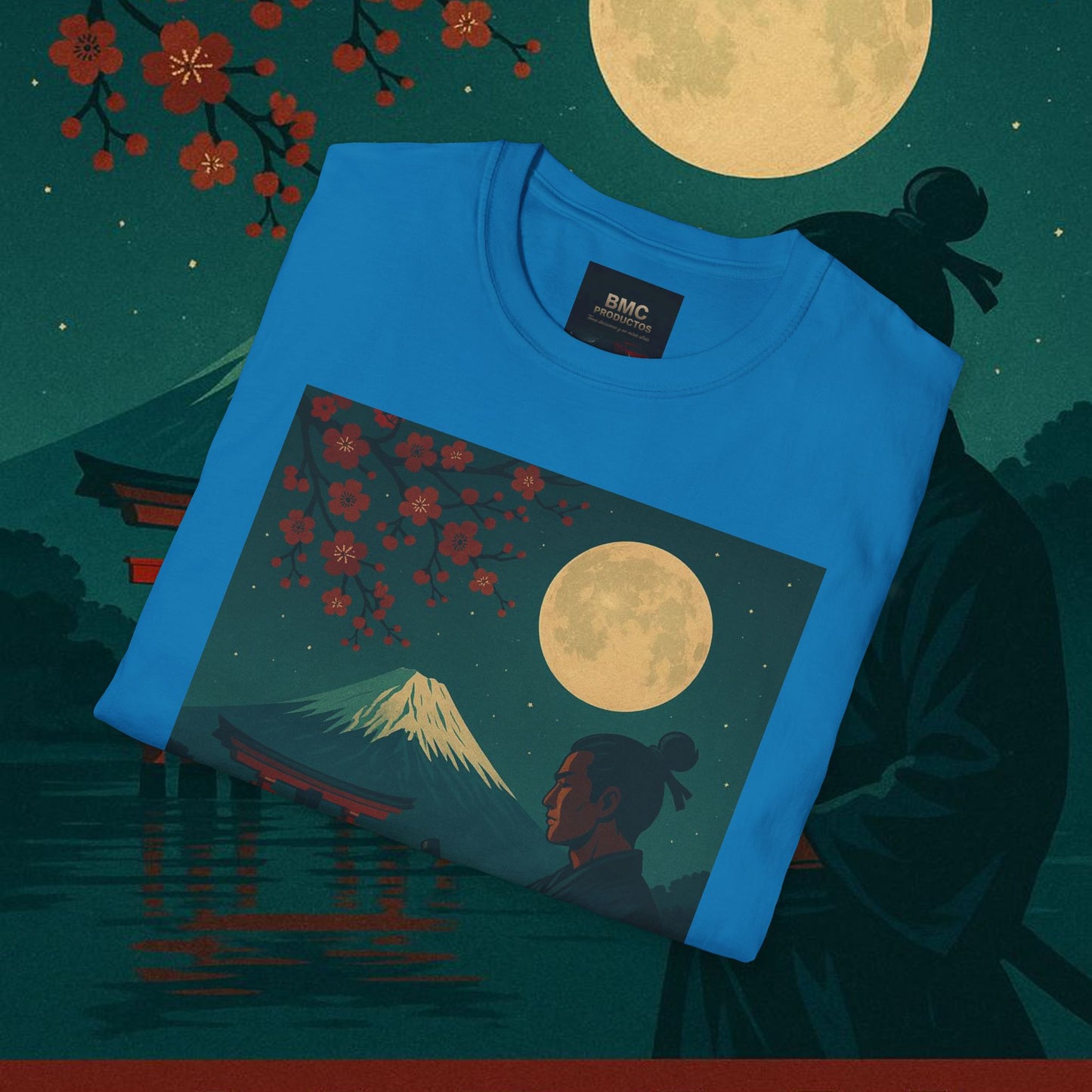 "Camiseta Japón: Tradición entre Cerezos y Montañas 🌸⛩️🗻"
