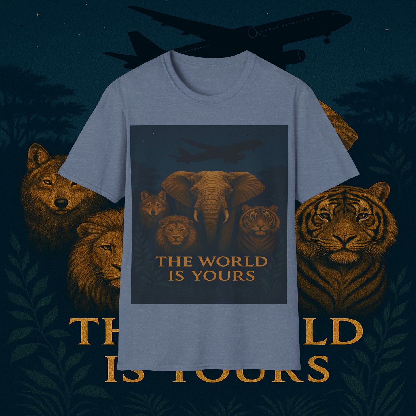 "The world is yours" T-shirt🌍✨