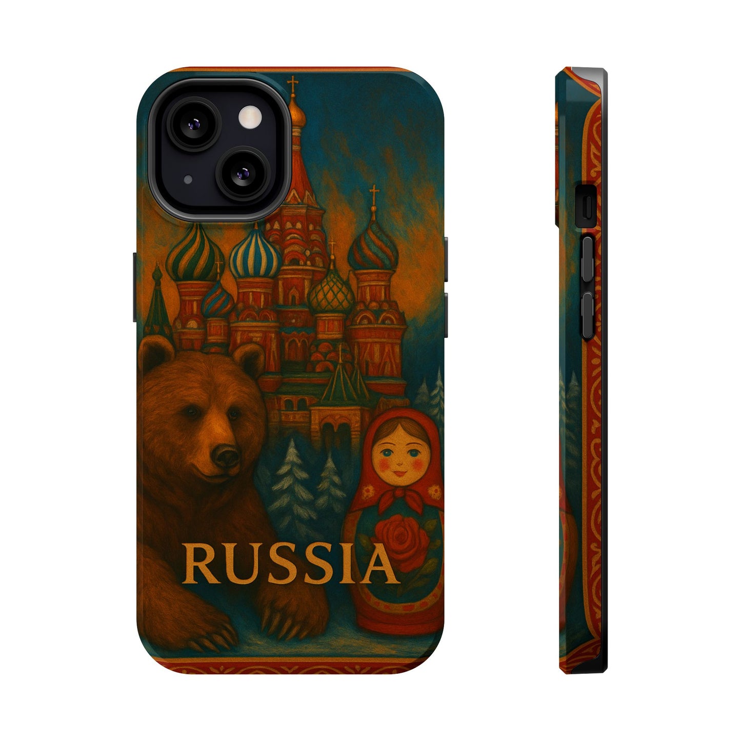 "Funda Magnética Reforzada Magnética Reforzada Rusia❄️ – Tierra de historia, misterio y grandeza"