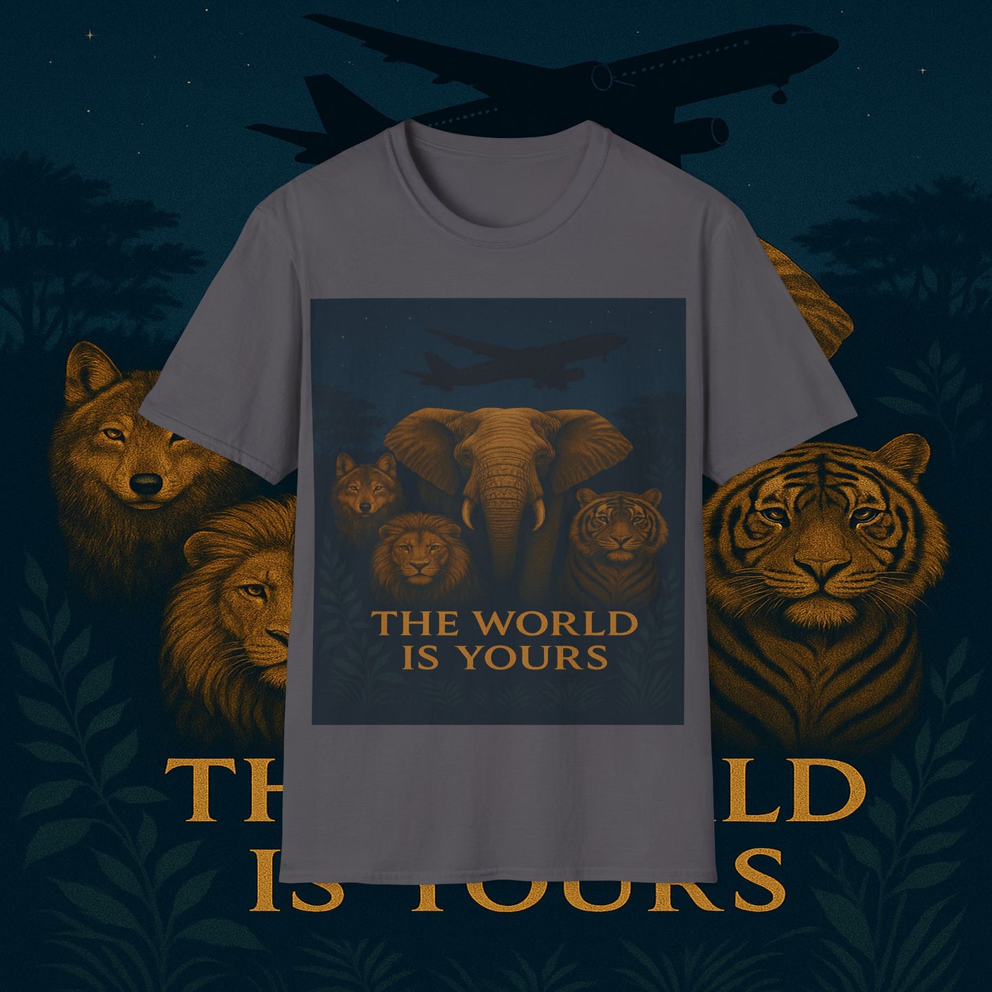 "The world is yours" T-shirt🌍✨