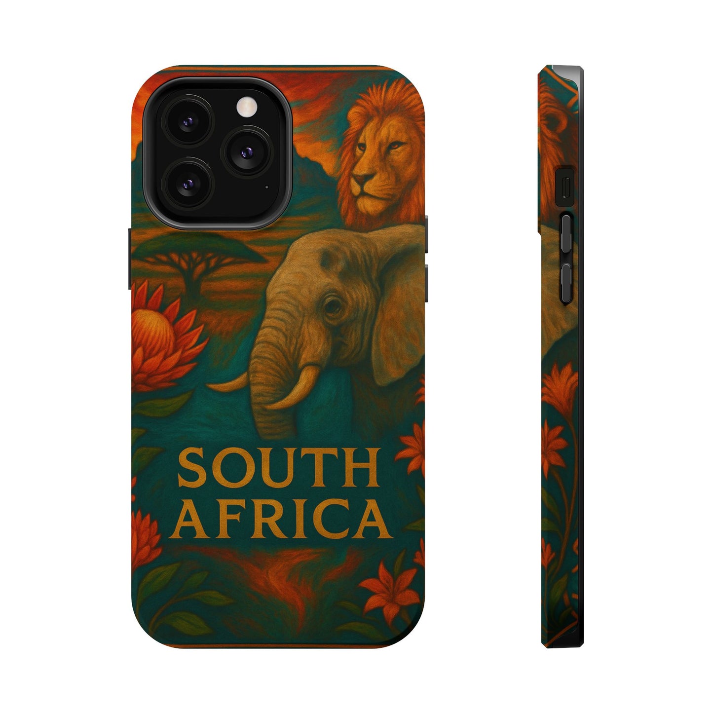 "Funda Magnética Reforzada Magnética Reforzada Sudáfrica 🌍 – Un mundo de aventuras y diversidad"