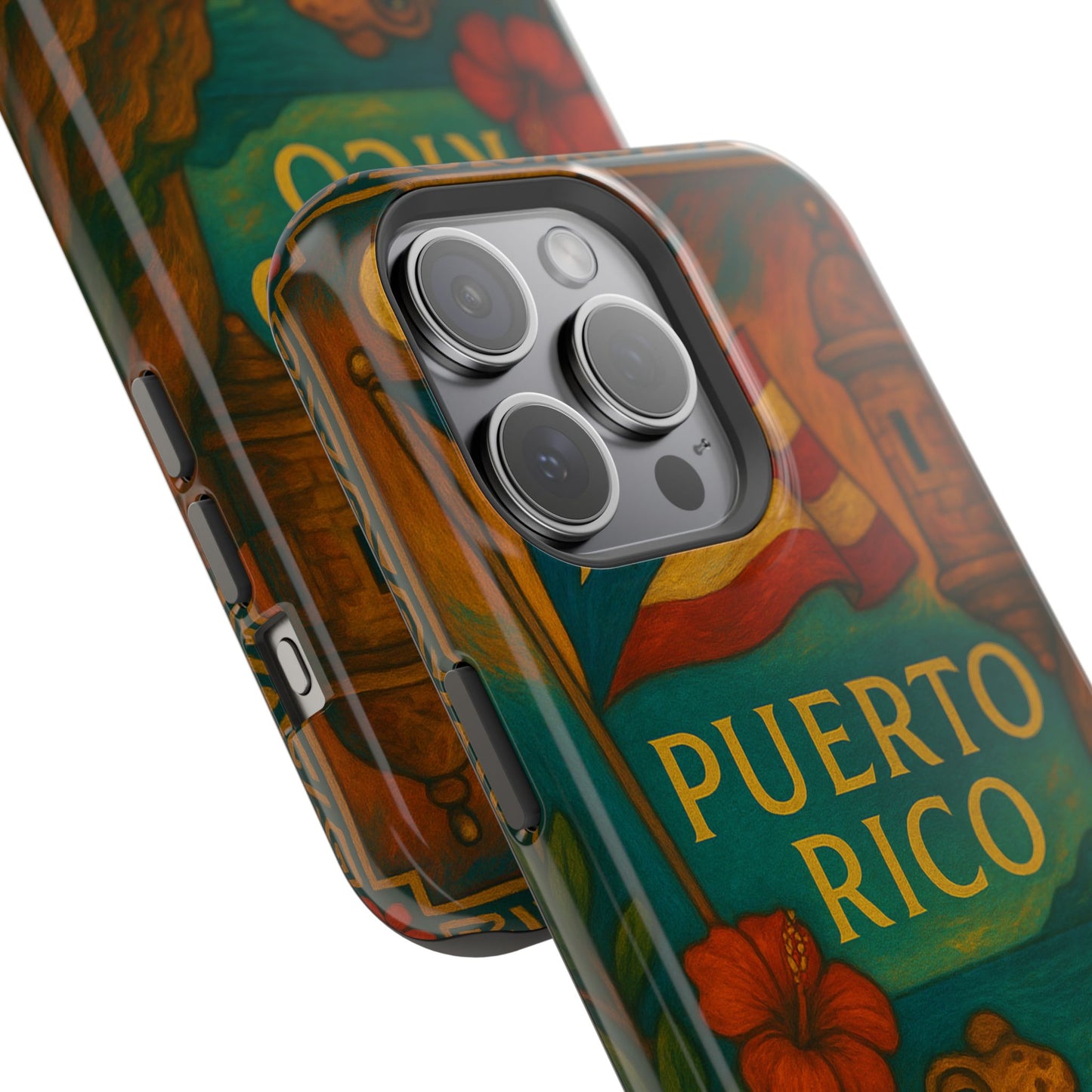 "Reinforced Magnetic Case Puerto Rico – Caribbean rhythm, soul, and color"