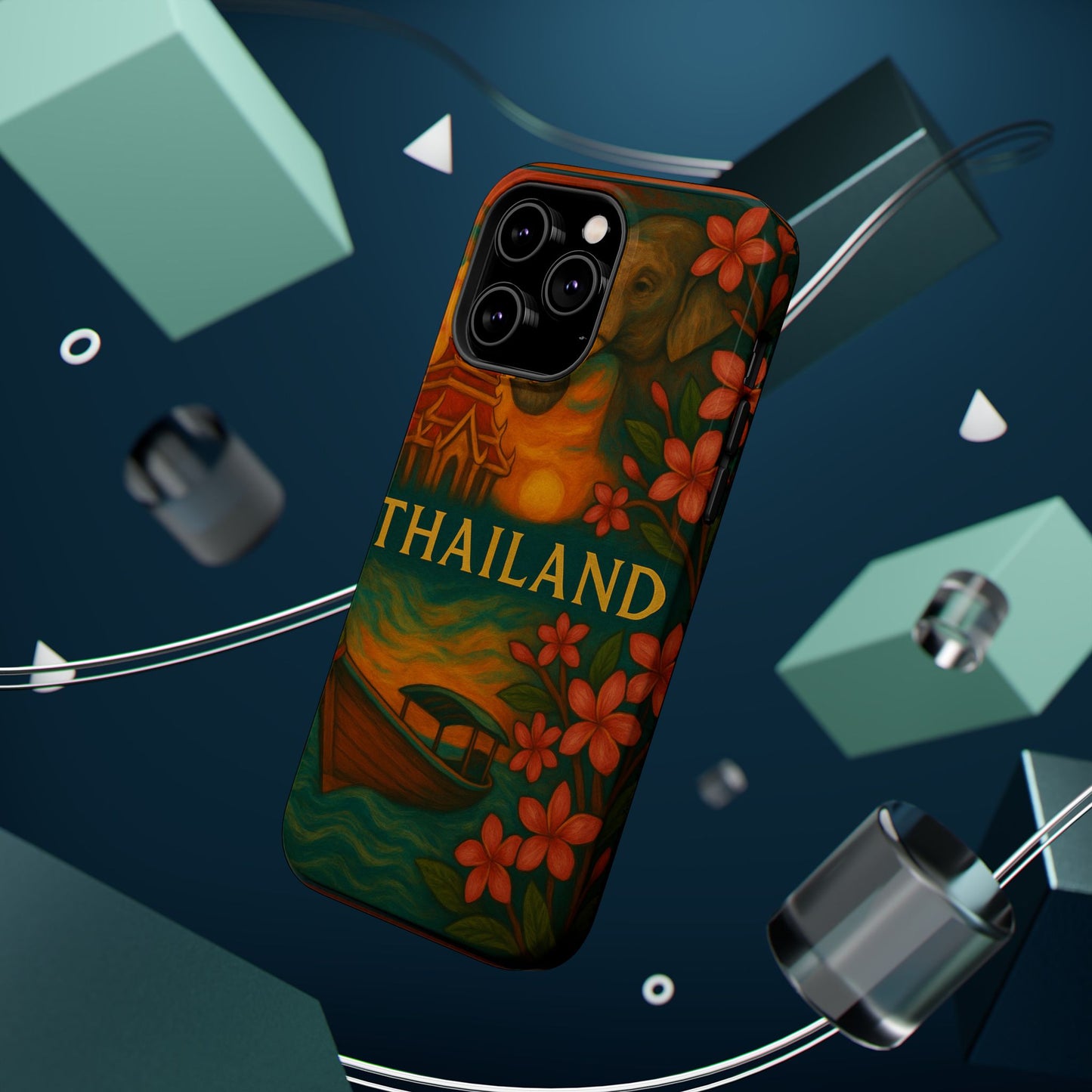 "Funda Magnética Reforzada Magnética Reforzada Thailand🌴 – El Reino de las Sonrisas y la Aventura"