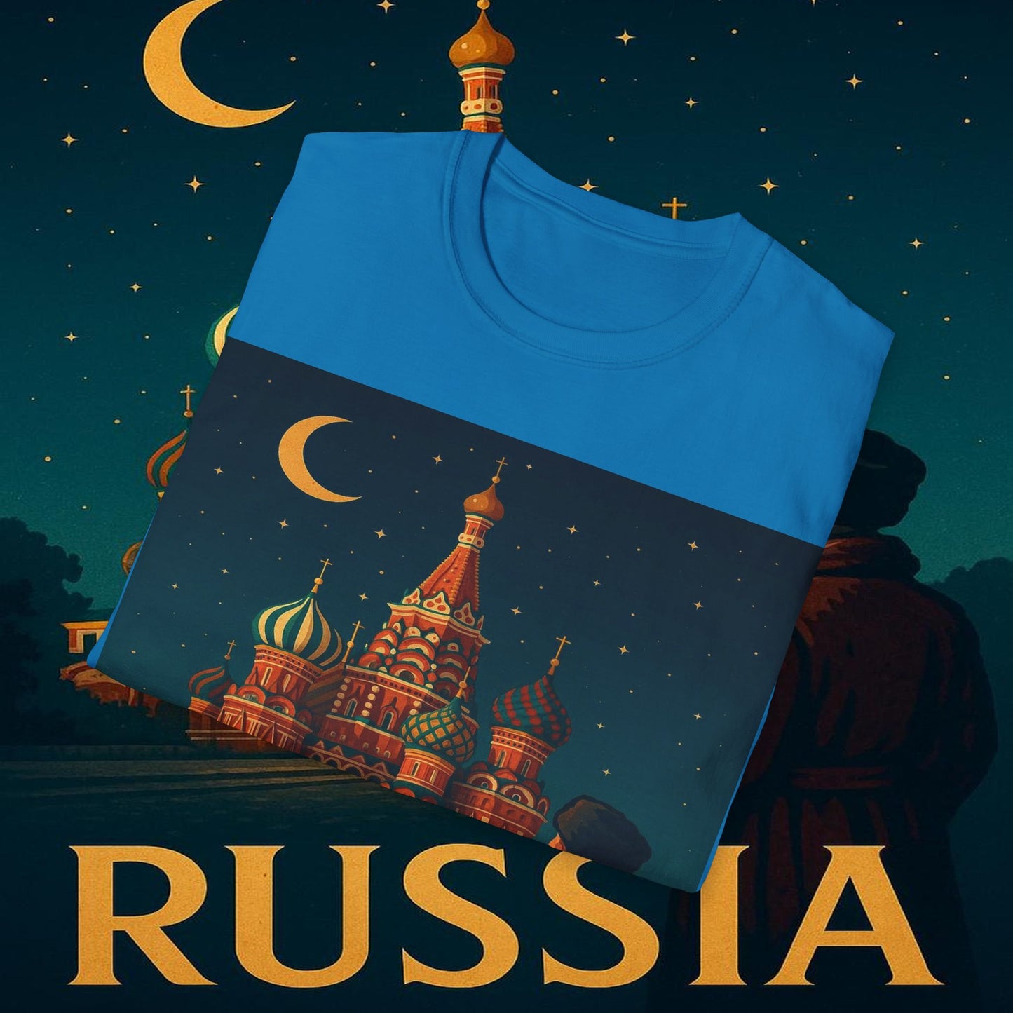 "Camiseta Rusia ❄️ – Tierra de historia, misterio y grandeza"
