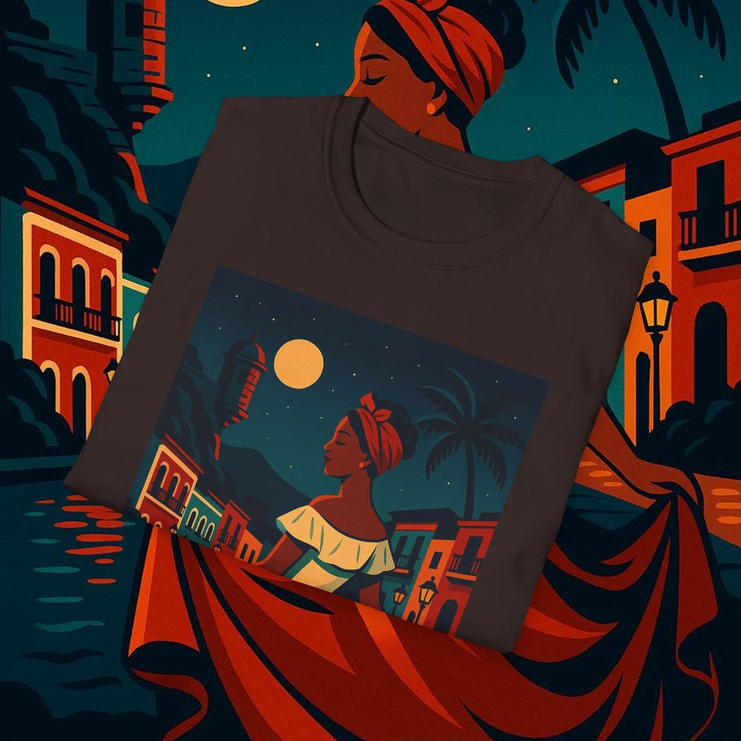 "Camiseta Puerto Rico – Ritmo, alma y color caribeño"