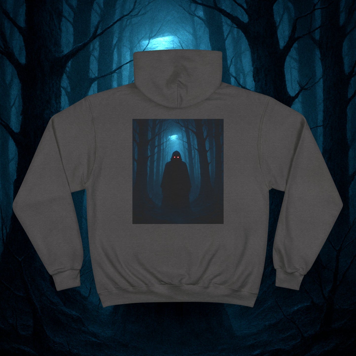 "Sudadera Premium Champion🖤 El Vigía del Bosque Oscuro"