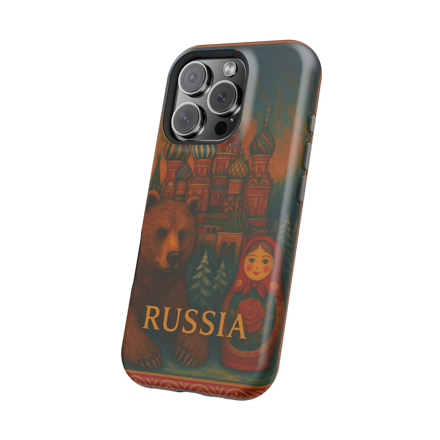 "Funda Magnética Reforzada Magnética Reforzada Rusia❄️ – Tierra de historia, misterio y grandeza"