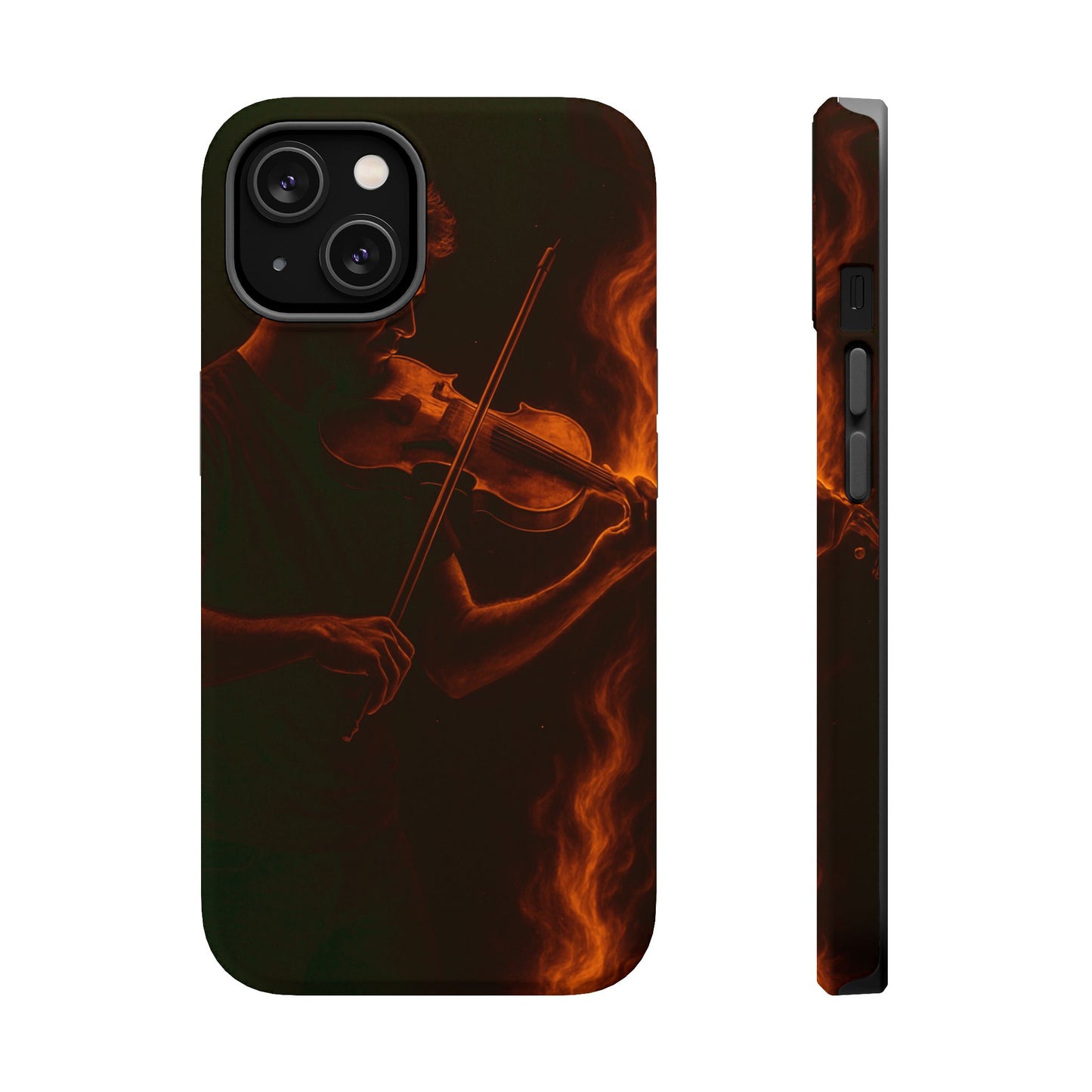 "Funda Magnética Reforzada Magnética Reforzada violin 🎻🔥 “Toca con el alma. Quema con cada nota.” 🔥🎻