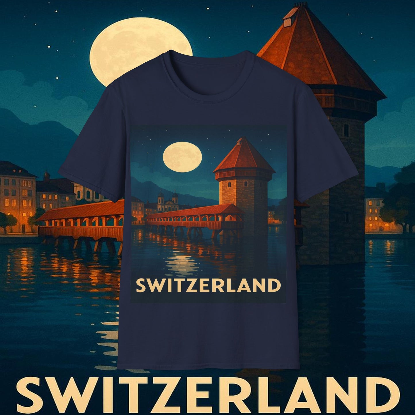 "Camiseta suiza❄️ – Tierra de montañas majestuosas y precisión legendaria"