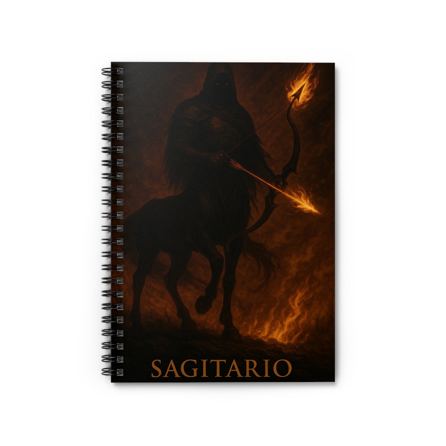 "libreta Sagitario – El Cazador del Horizonte"