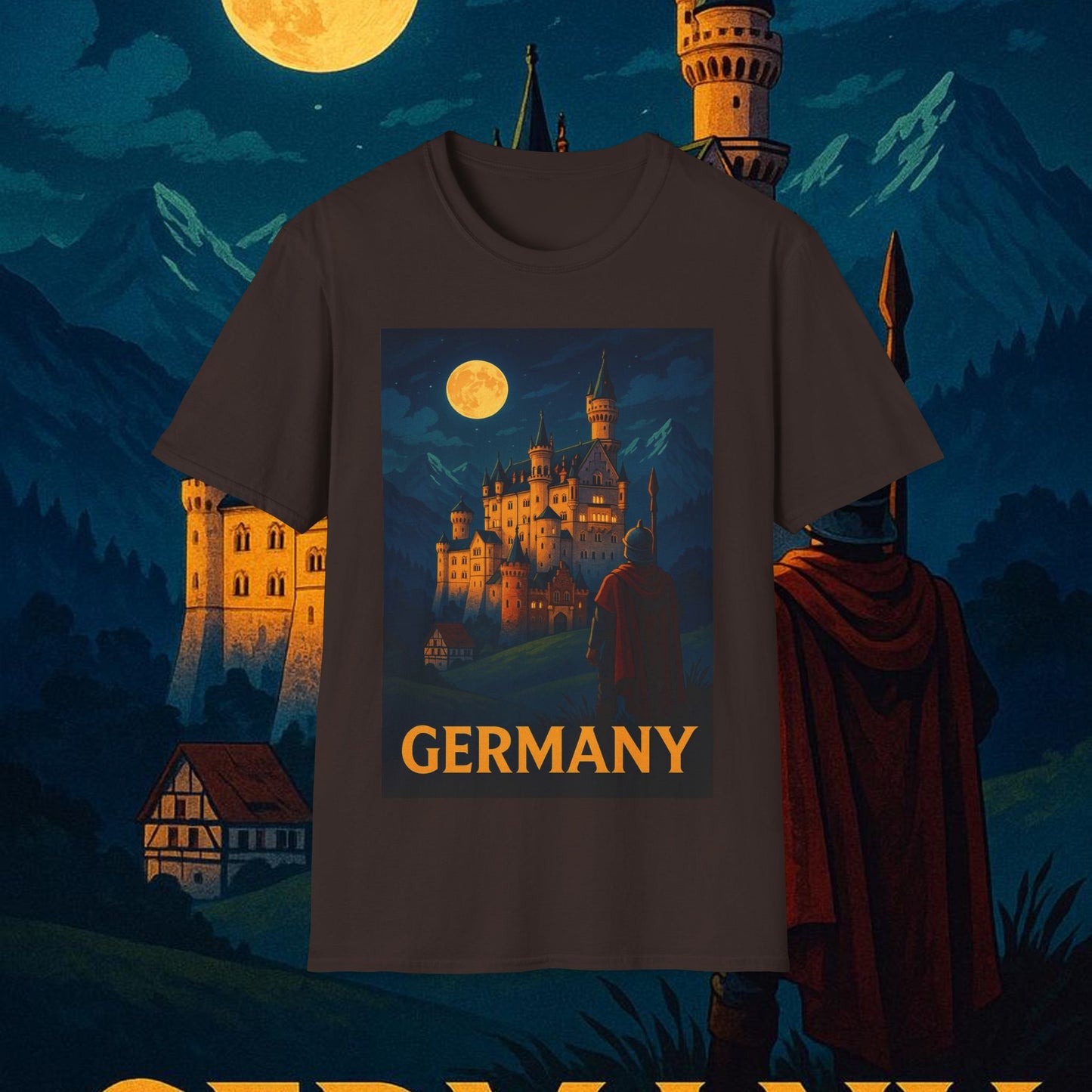 "Camiseta Alemania: Fortaleza, Historia y Tradición 🎖️🏰🍺