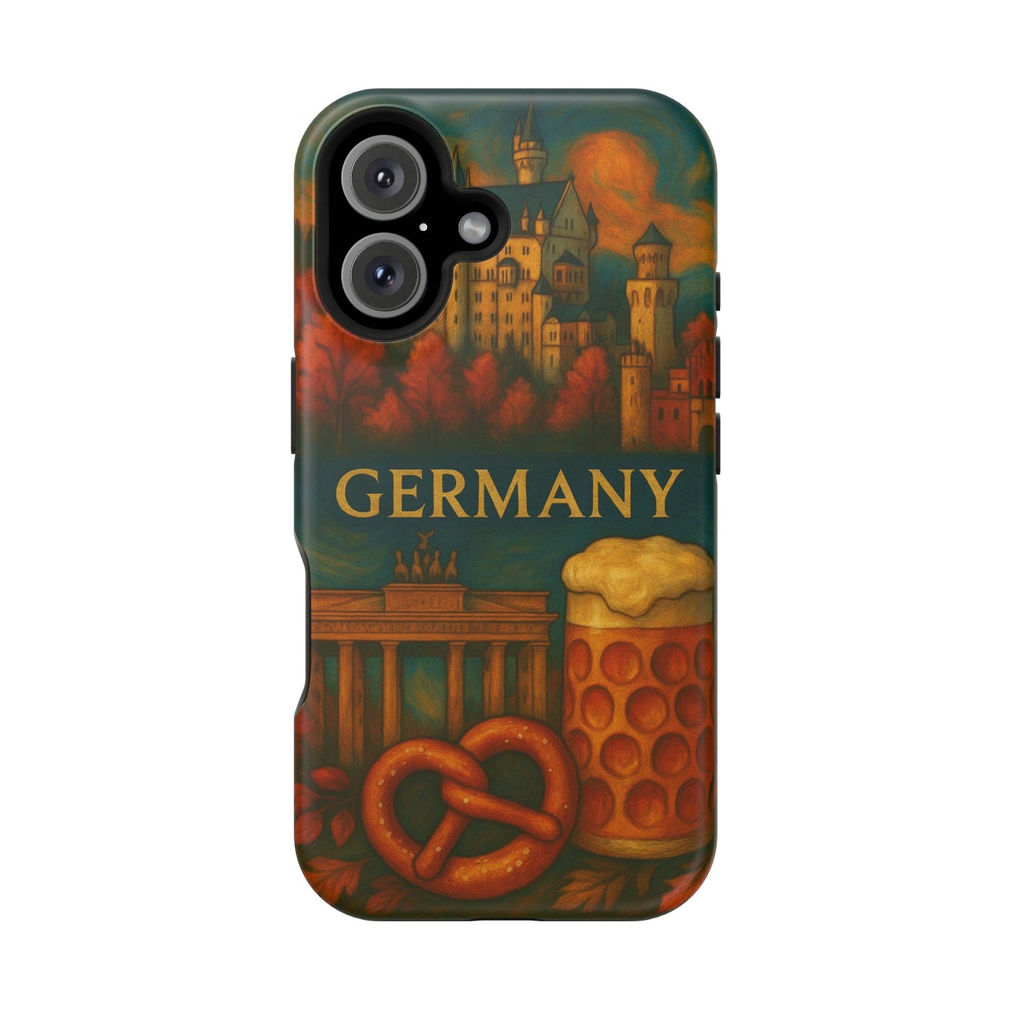 "Funda Magnética Reforzada Alemania: Fortaleza, Historia y Tradición 🎖️🏰🍺"