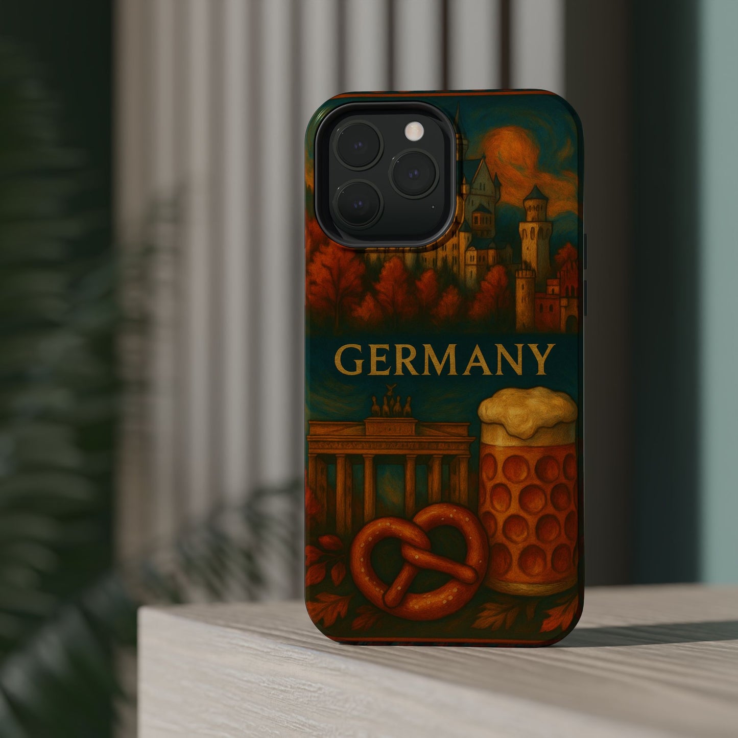 "Funda Magnética Reforzada Alemania: Fortaleza, Historia y Tradición 🎖️🏰🍺"