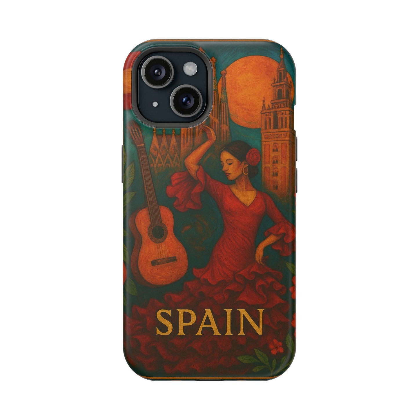 "Funda Magnética Reforzada Magnética Reforzada España: Pasión, Arte y Sabores que Enamoran 🎨💃🍷"