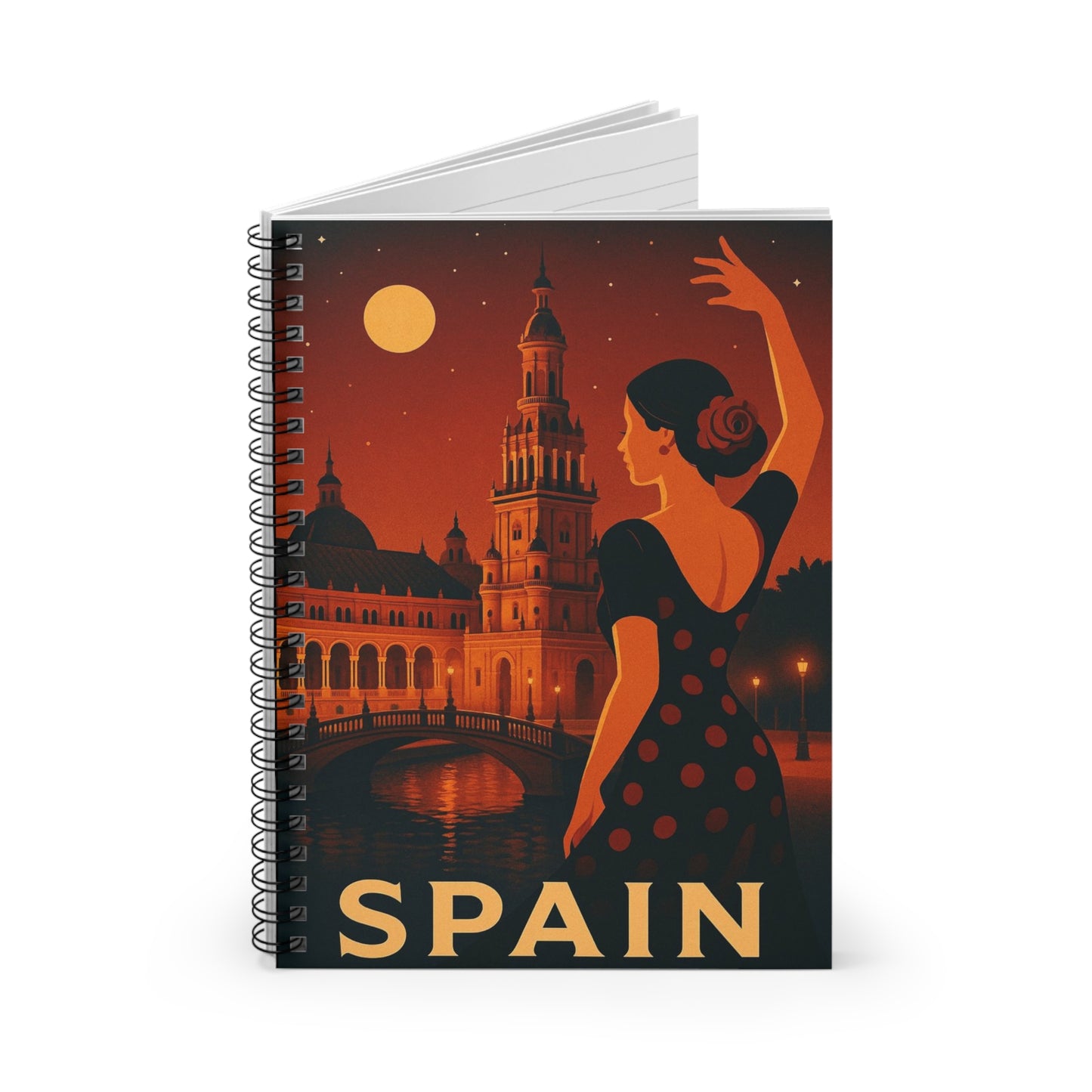 "libreta España: Pasión, Arte y Sabores que Enamoran 🎨💃🍷"