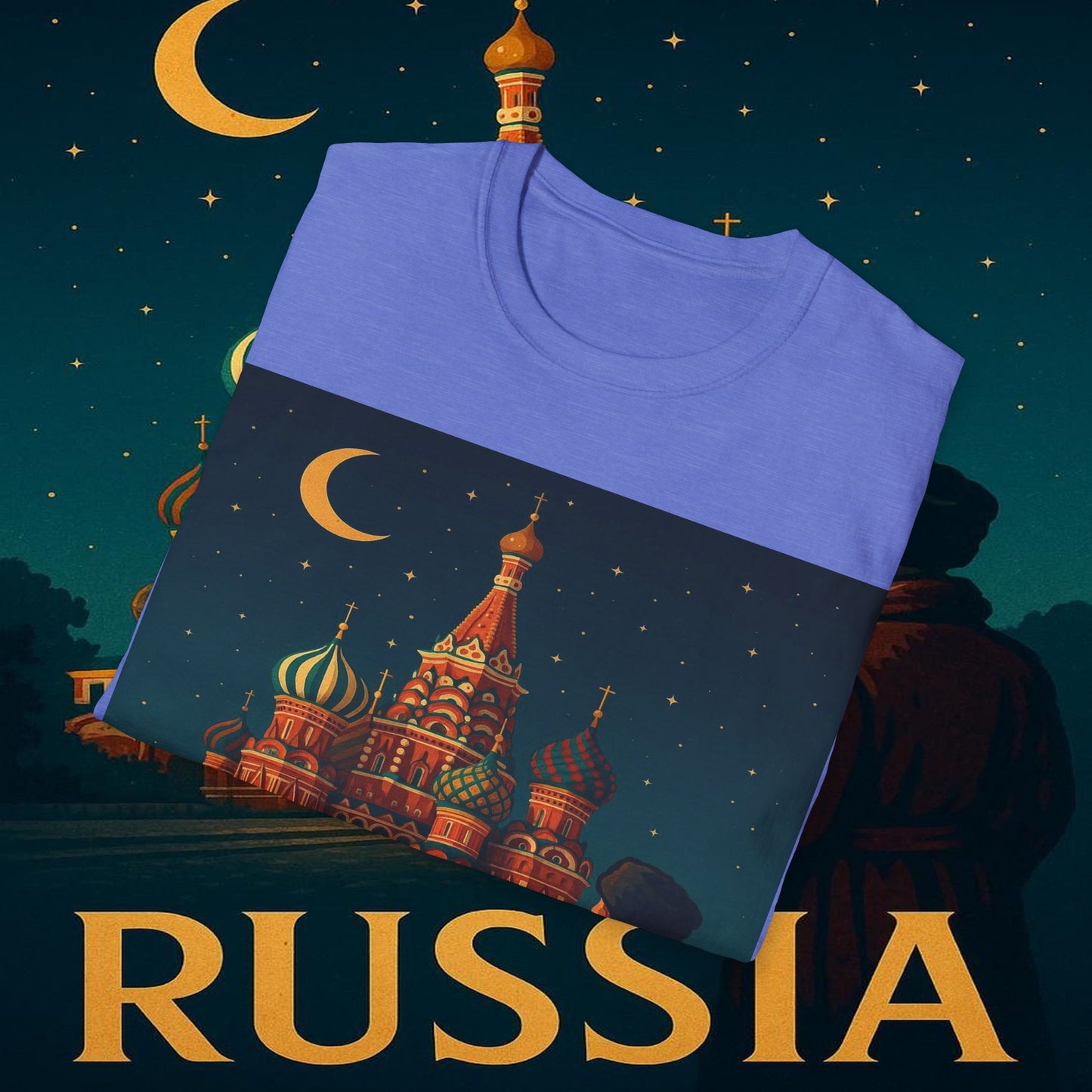 "Camiseta Rusia ❄️ – Tierra de historia, misterio y grandeza"