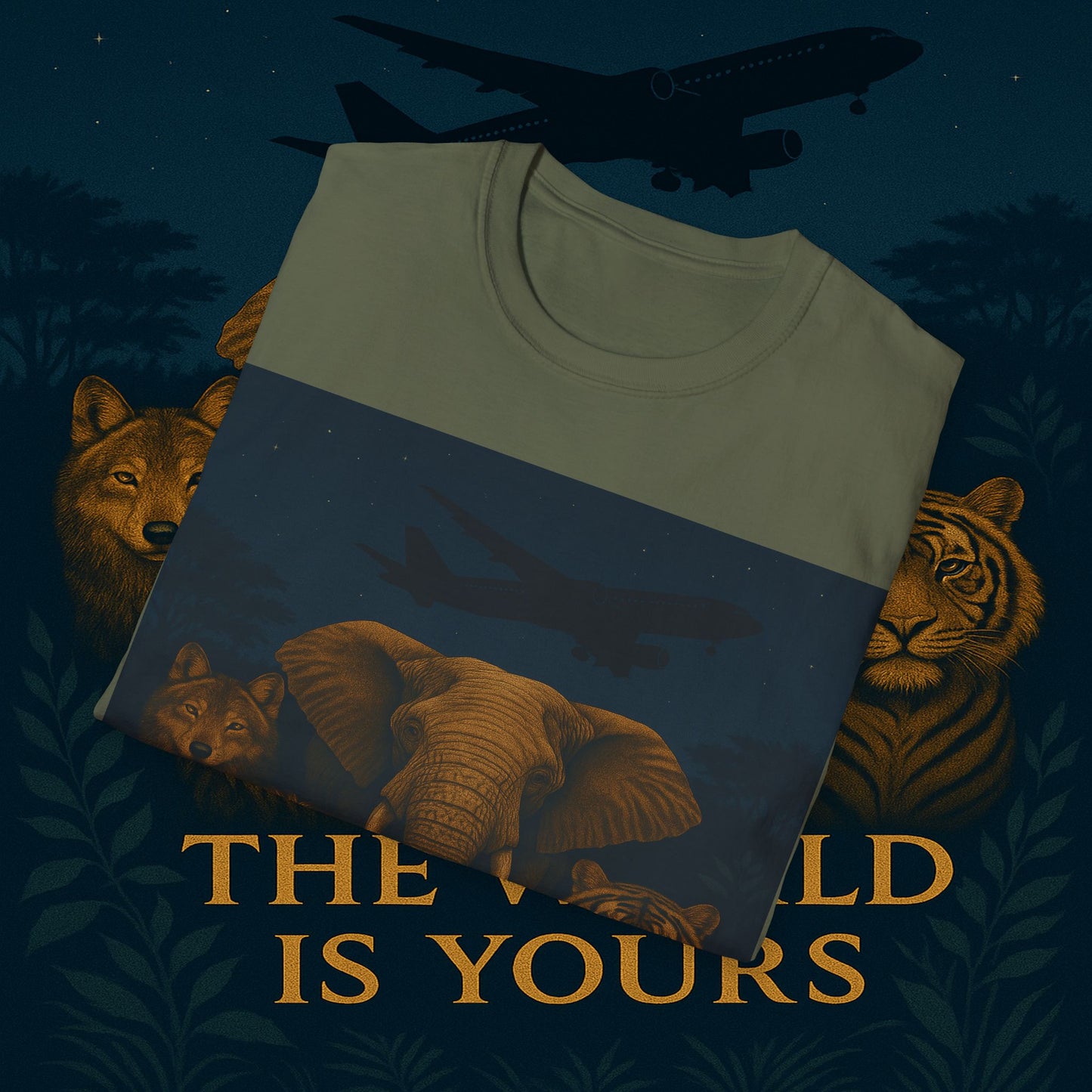 "The world is yours" T-shirt🌍✨