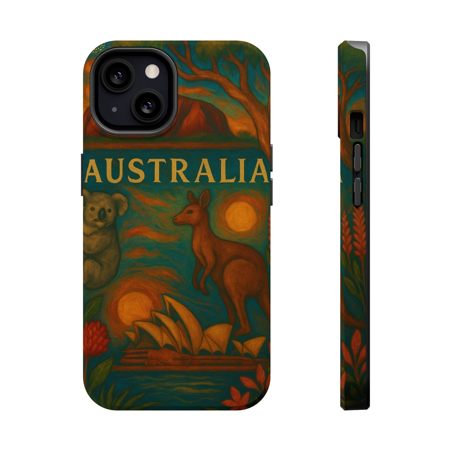 "Funda Magnética Reforzada Magnética Reforzada Australia🌞 – Tierra de maravillas naturales y espíritu libre"