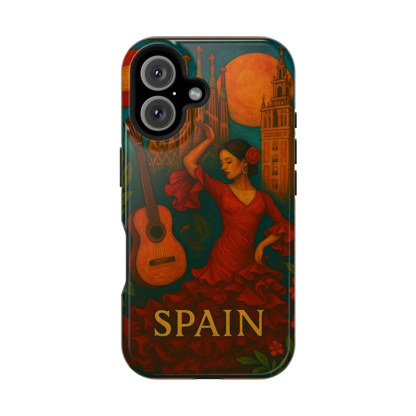 "Funda Magnética Reforzada Magnética Reforzada España: Pasión, Arte y Sabores que Enamoran 🎨💃🍷"
