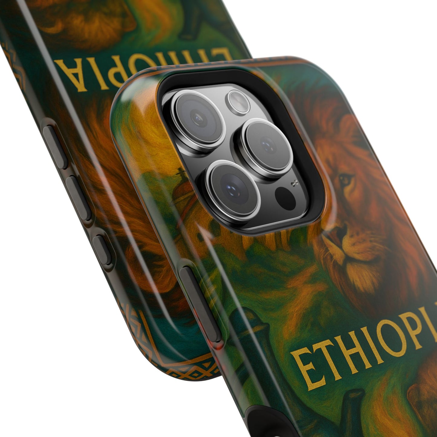 "Reinforced Magnetic Case Ethiopia – Sacred Land and Ancestral Soul"