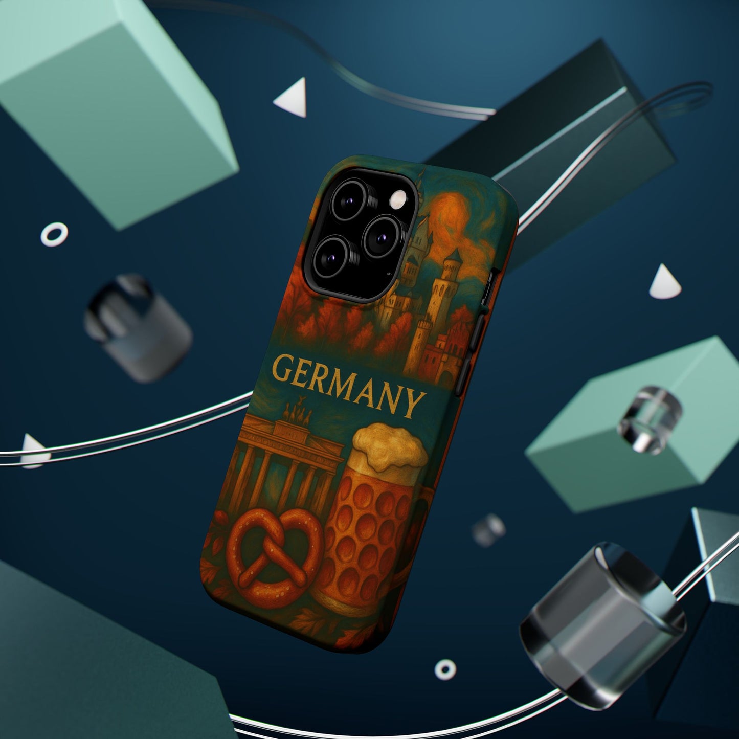 "Funda Magnética Reforzada Alemania: Fortaleza, Historia y Tradición 🎖️🏰🍺"