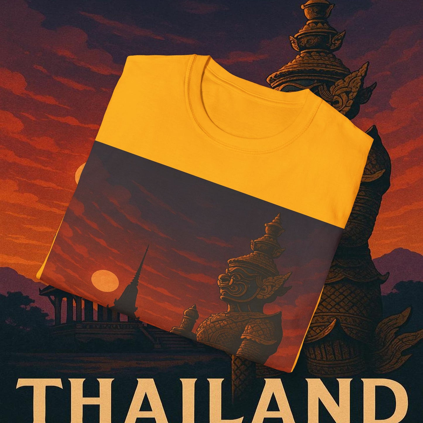 "Camiseta Thailand🌴 – El Reino de las Sonrisas y la Aventura"