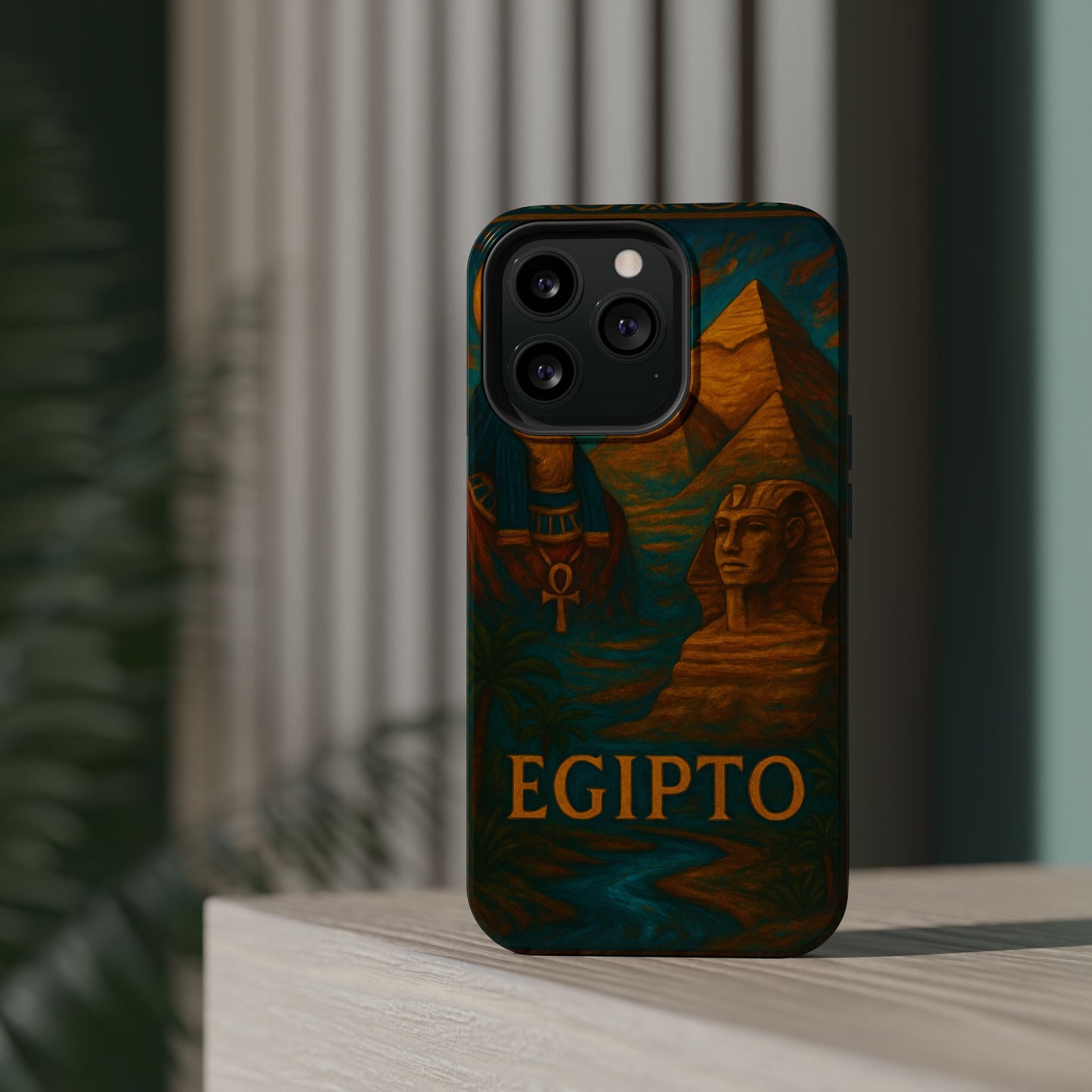 "Funda Magnética Reforzada Egipto Misterio Dorado del Nilo 🏺🌅🐫