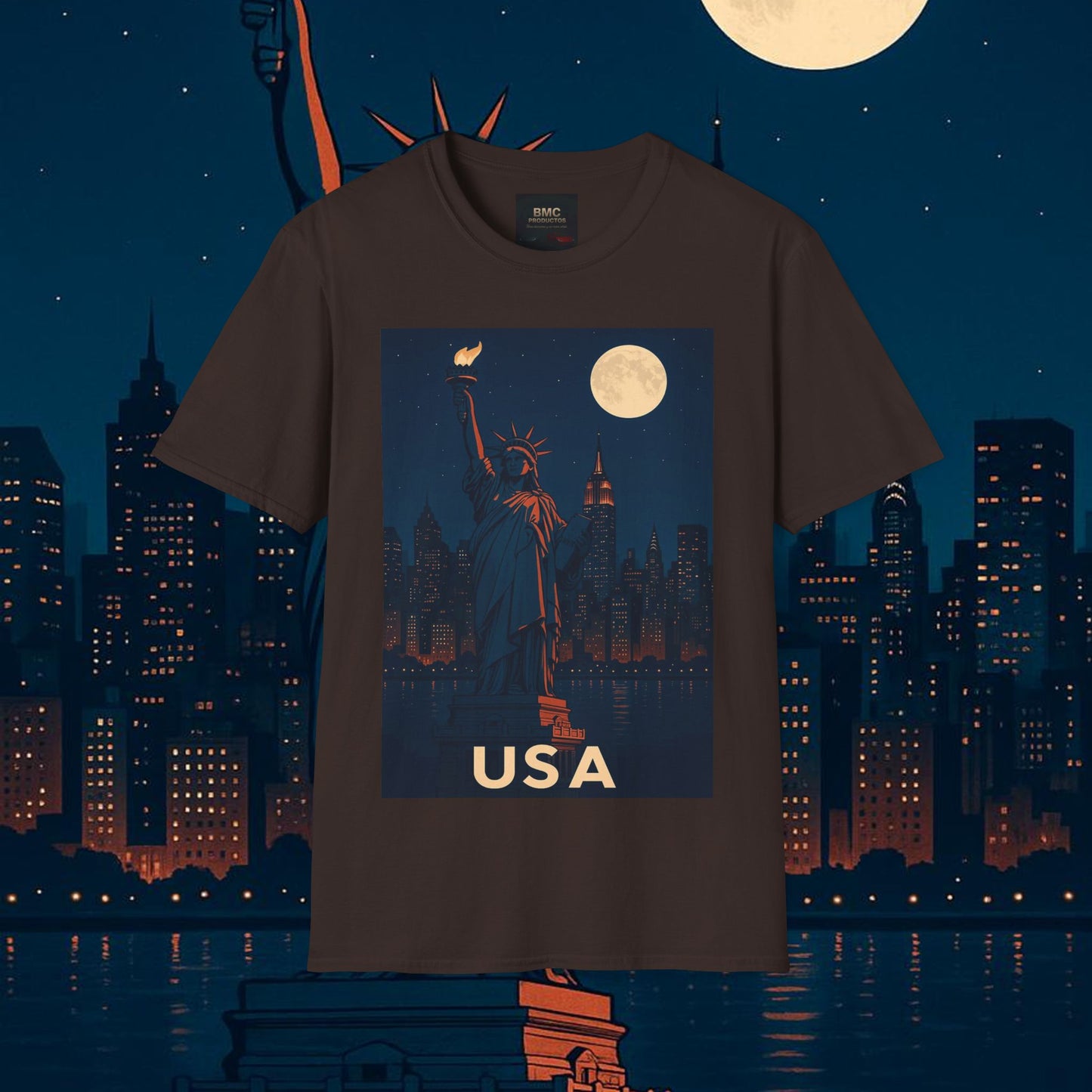 "Camiseta Estados Unidos: Sueños, Libertad y Grandes Horizontes 🗽🏜️🌆"