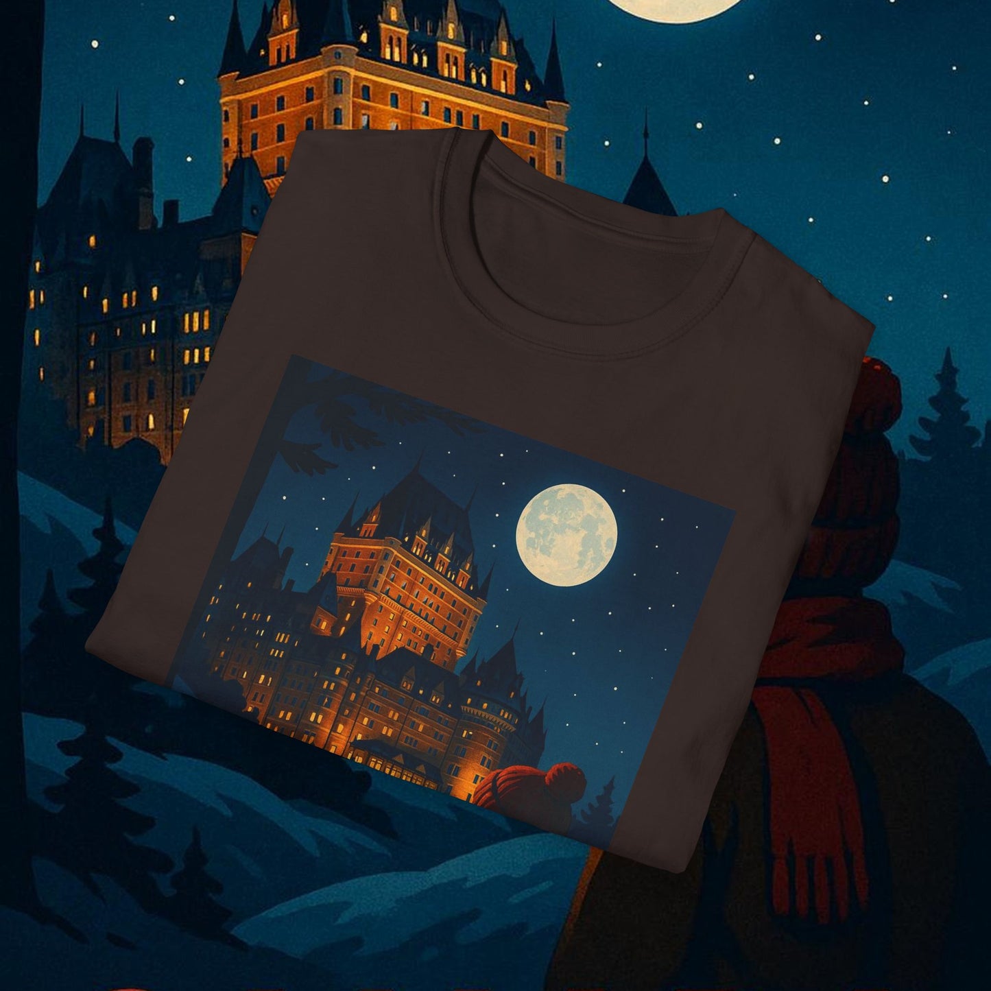 "Camiseta Canadá: Naturaleza Majestuosa y Espíritu Libre 🍁🏞️🦌"
