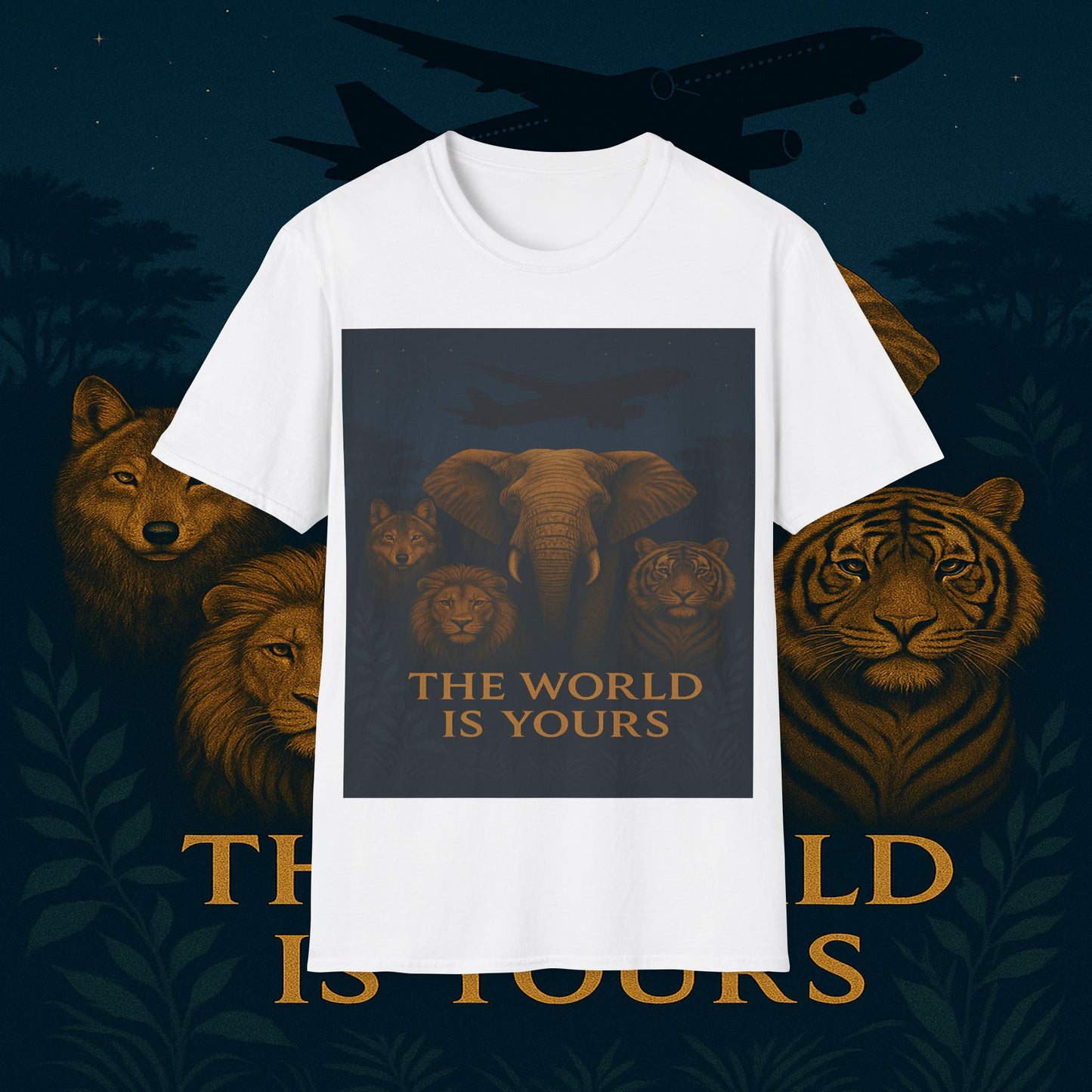 "The world is yours" T-shirt🌍✨