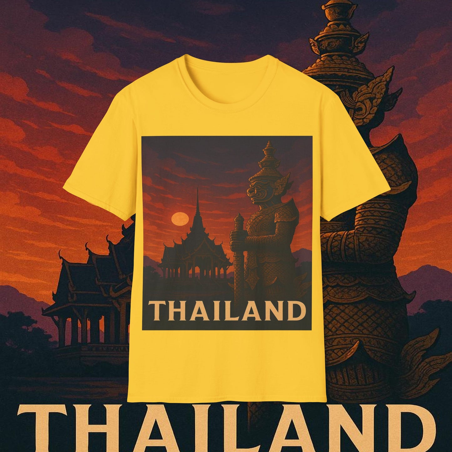 "Camiseta Thailand🌴 – El Reino de las Sonrisas y la Aventura"
