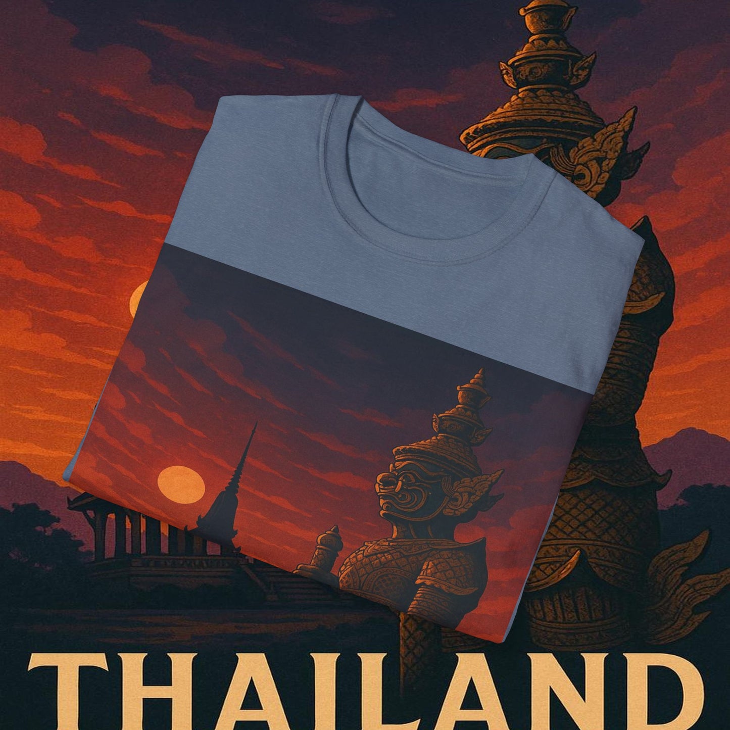 "Camiseta Thailand🌴 – El Reino de las Sonrisas y la Aventura"