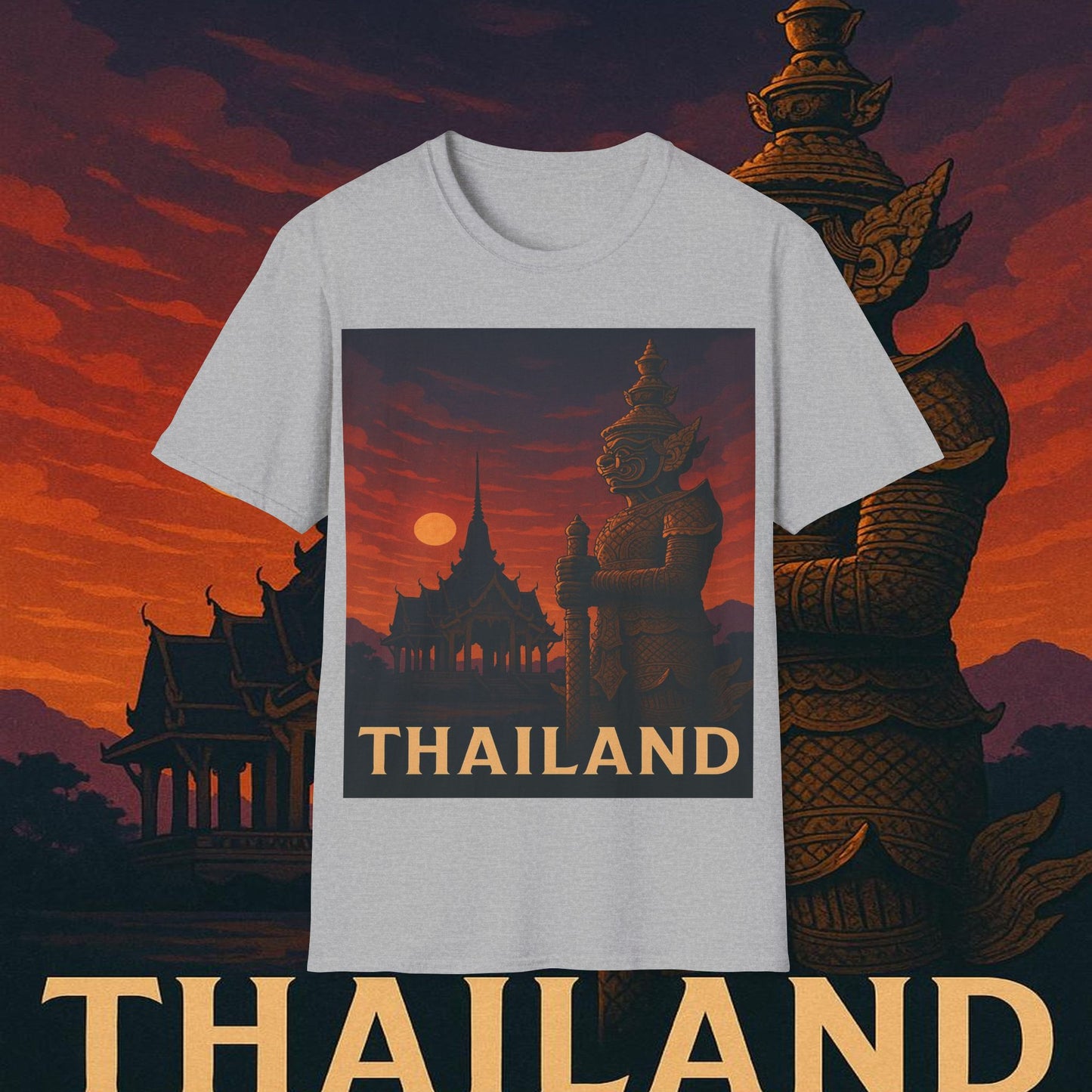 "Camiseta Thailand🌴 – El Reino de las Sonrisas y la Aventura"