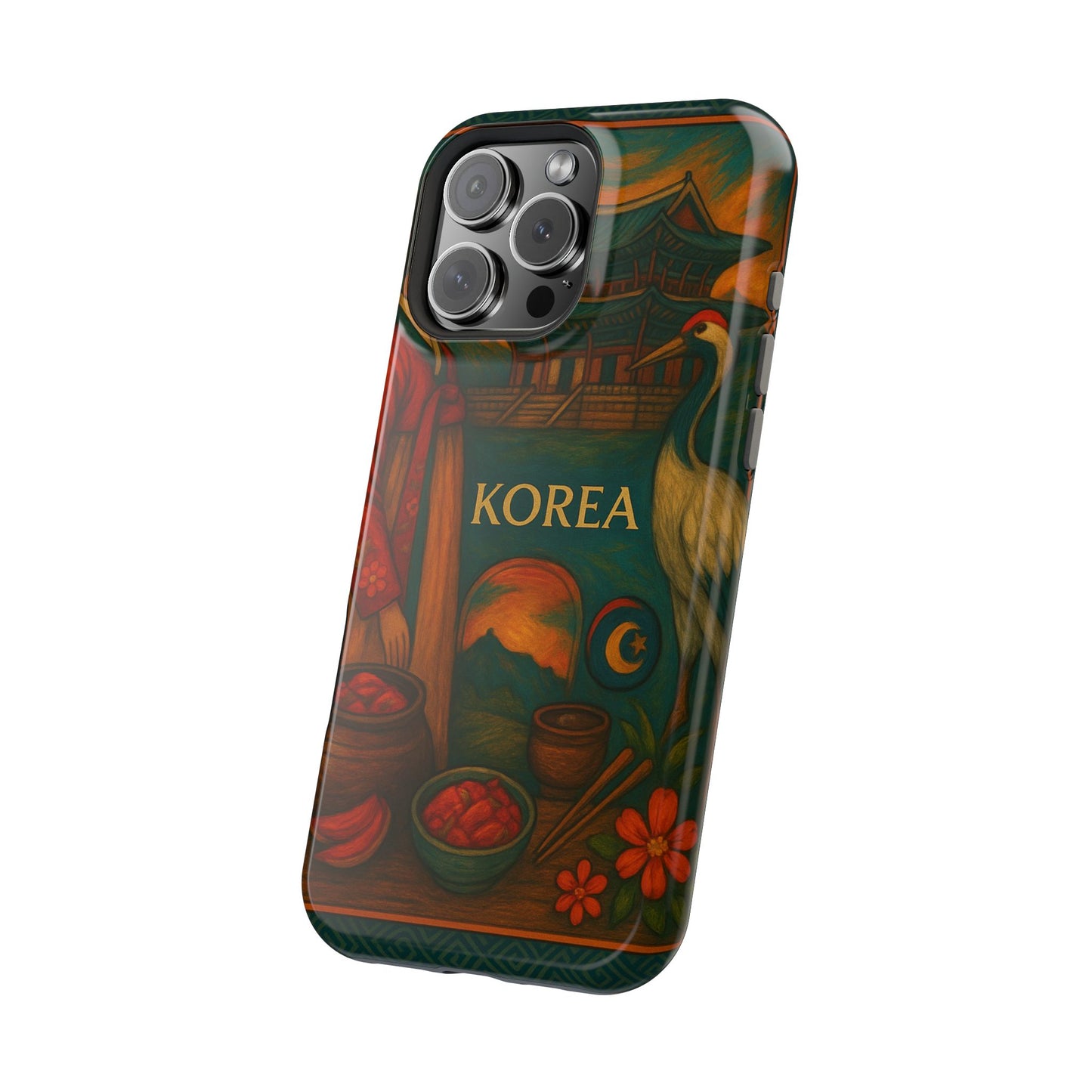 "Funda Magnética Reforzada Magnética Reforzada corea 🌸 – Tradición milenaria y modernidad vibrante"