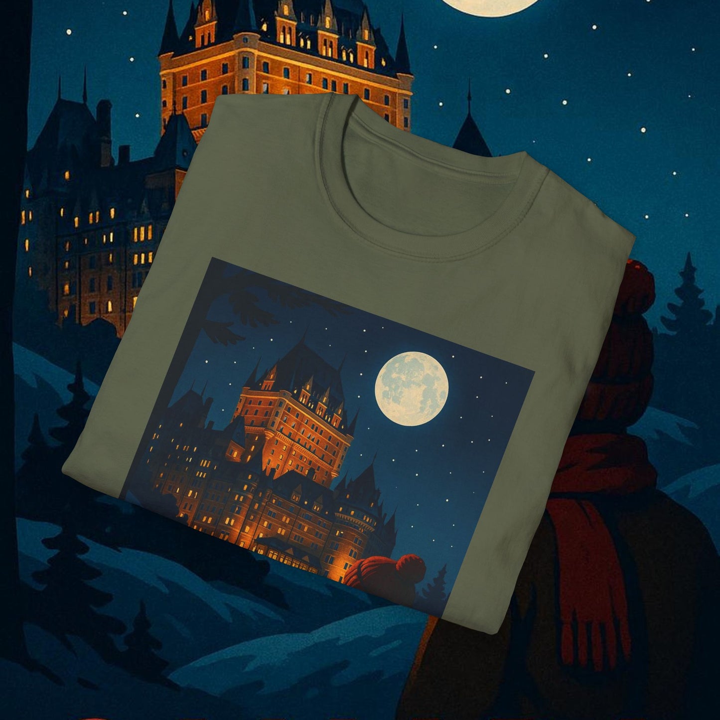 "Camiseta Canadá: Naturaleza Majestuosa y Espíritu Libre 🍁🏞️🦌"