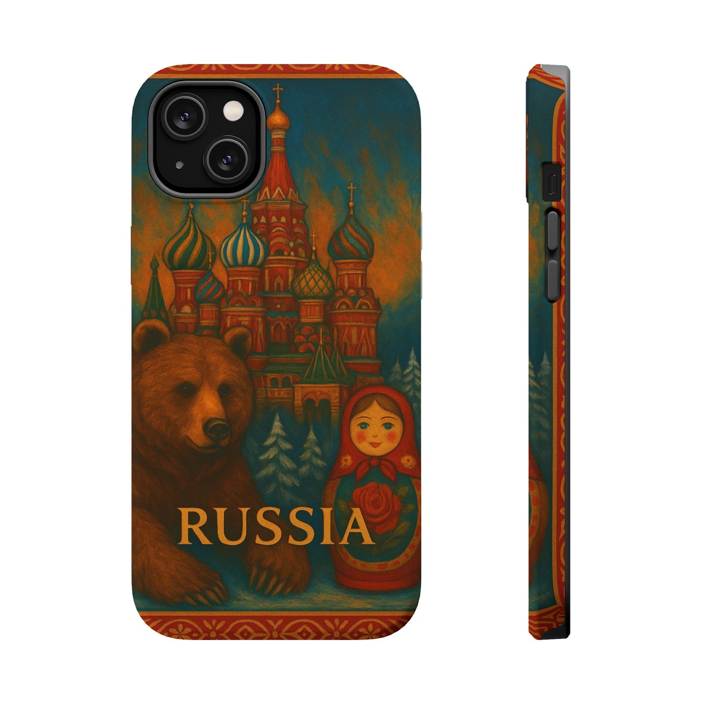 "Funda Magnética Reforzada Magnética Reforzada Rusia❄️ – Tierra de historia, misterio y grandeza"