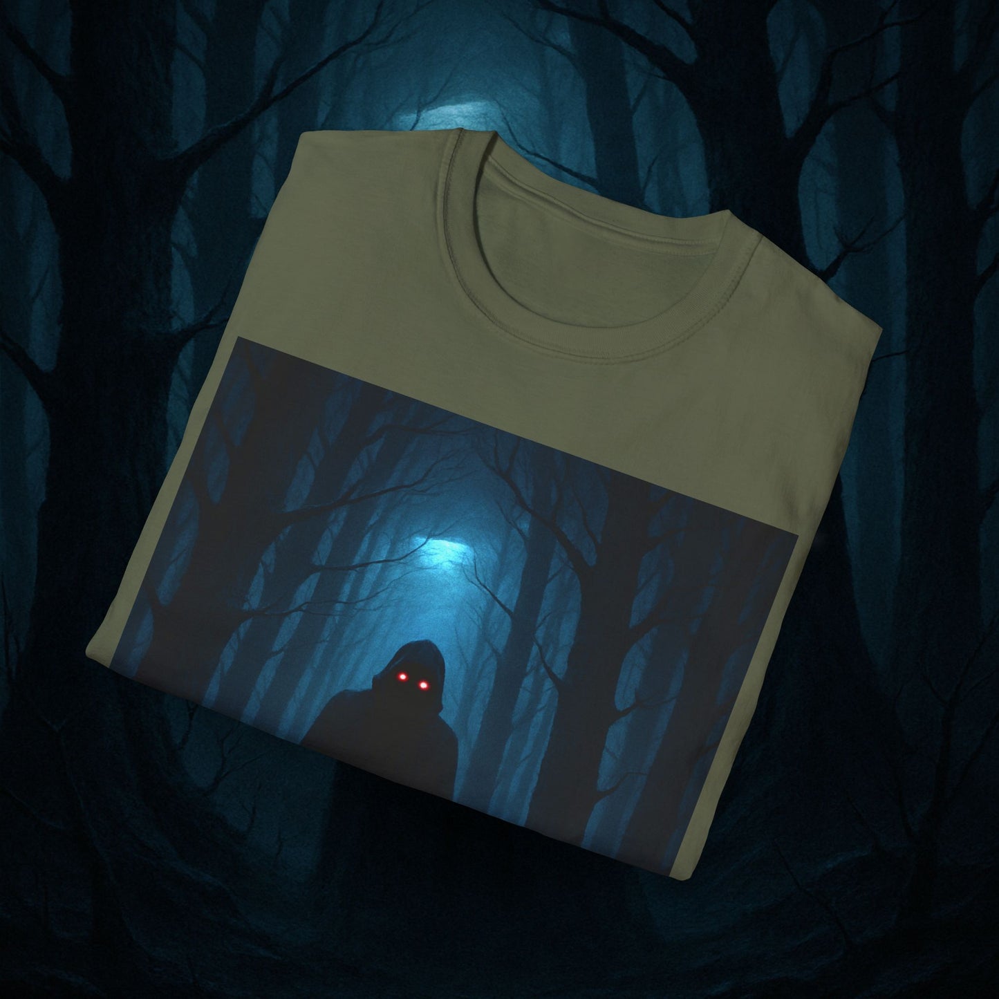 "Camiseta 🖤 El Vigía del Bosque Oscuro"