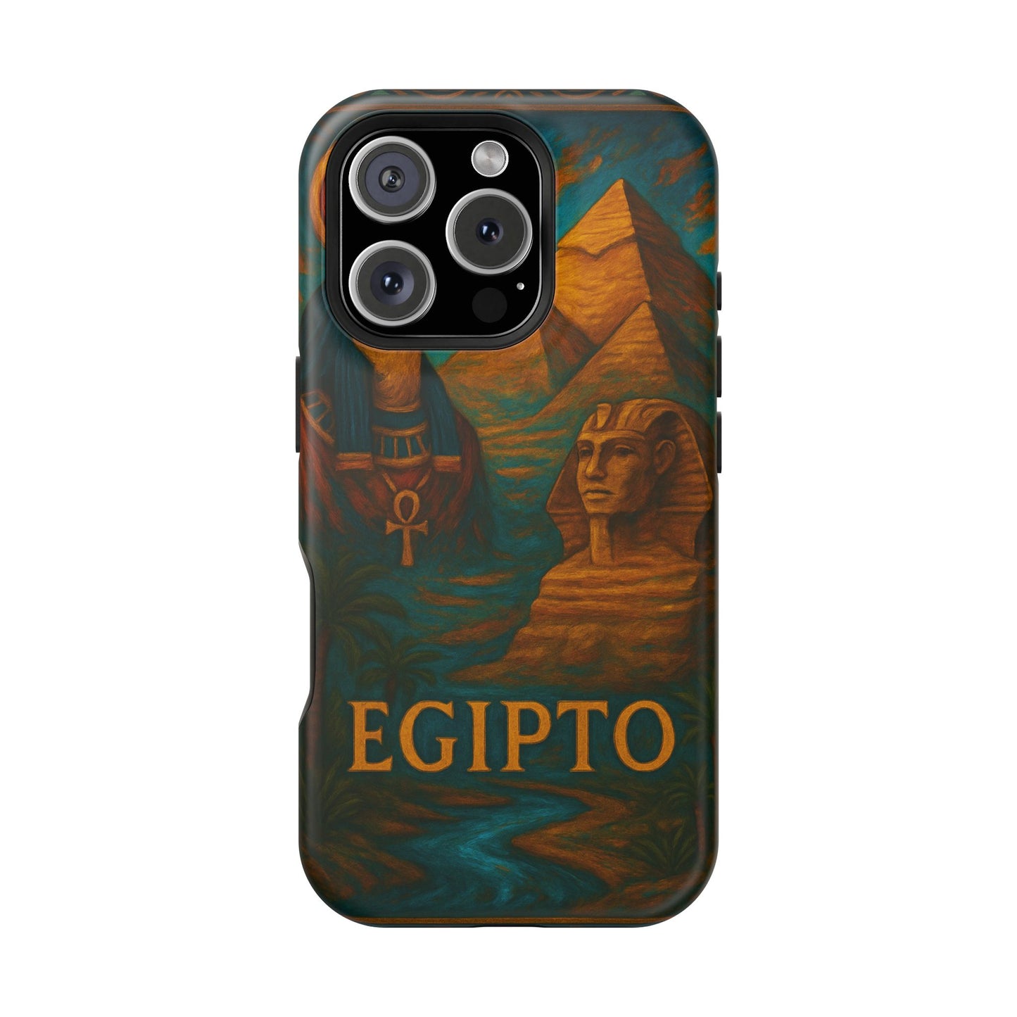 "Funda Magnética Reforzada Egipto Misterio Dorado del Nilo 🏺🌅🐫