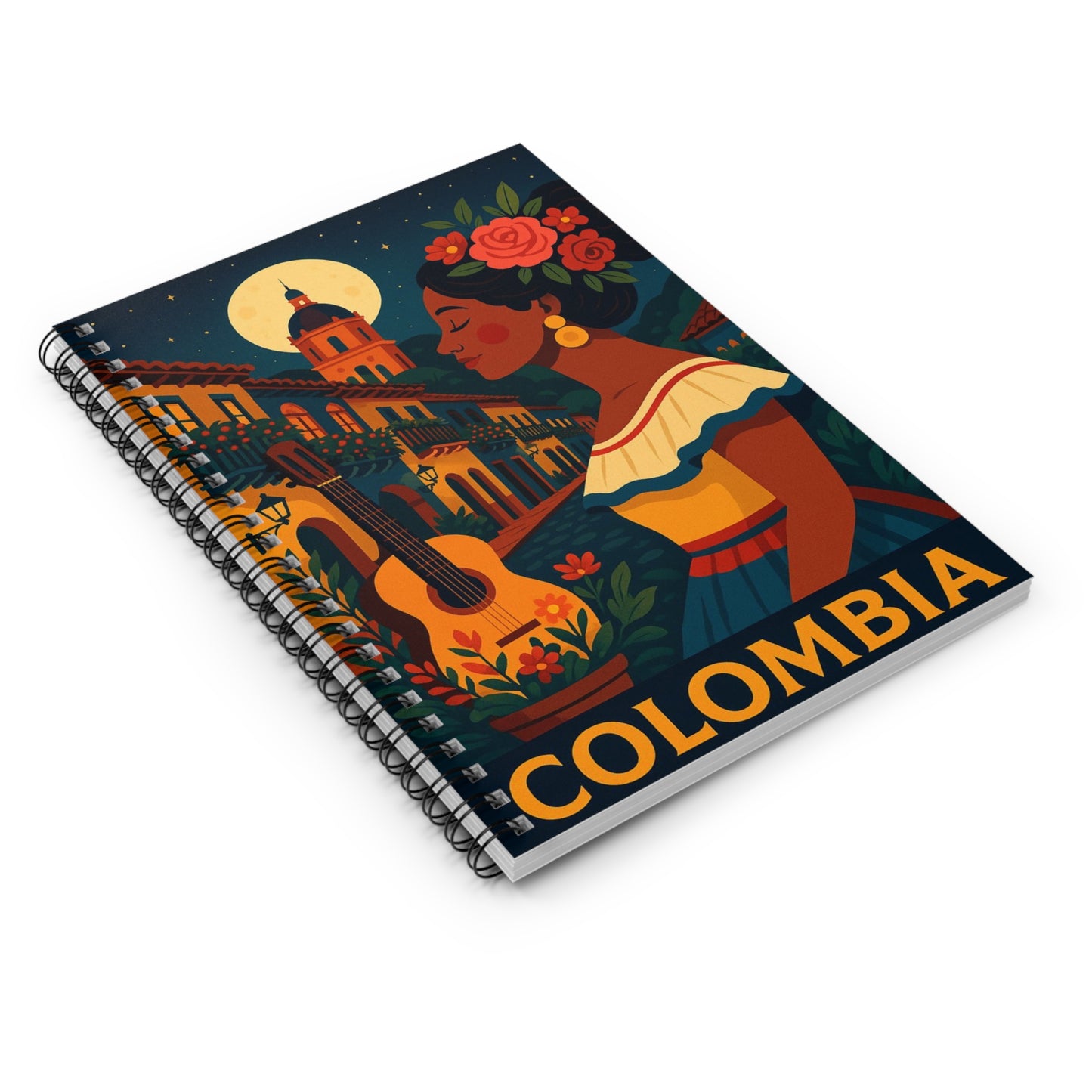 "libreta Colombia: Magia de Colores, Café y Tradición ☕🎨🌄"