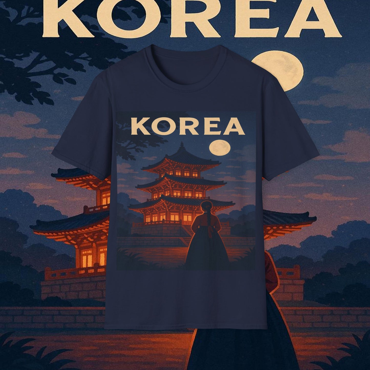 "Camiseta corea 🌸 – Tradición milenaria y modernidad vibrante"