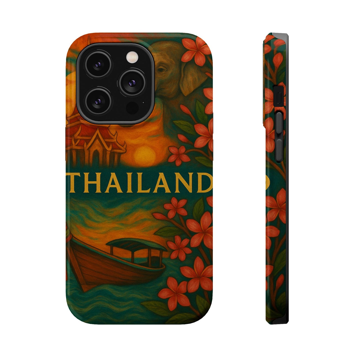 "Funda Magnética Reforzada Magnética Reforzada Thailand🌴 – El Reino de las Sonrisas y la Aventura"