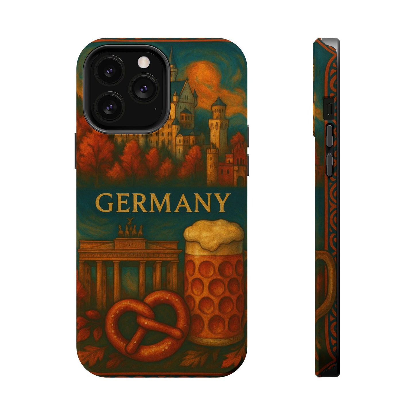 "Funda Magnética Reforzada Alemania: Fortaleza, Historia y Tradición 🎖️🏰🍺"