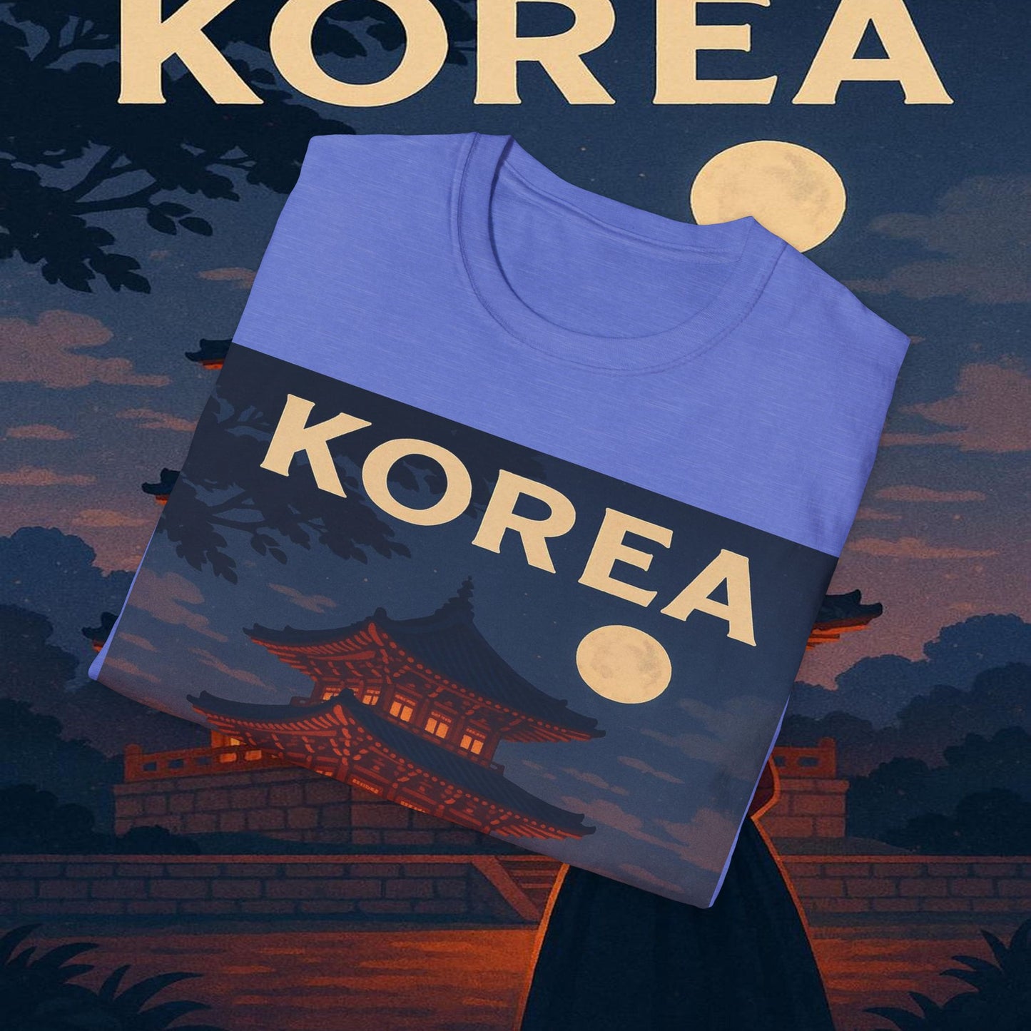 "Camiseta corea 🌸 – Tradición milenaria y modernidad vibrante"