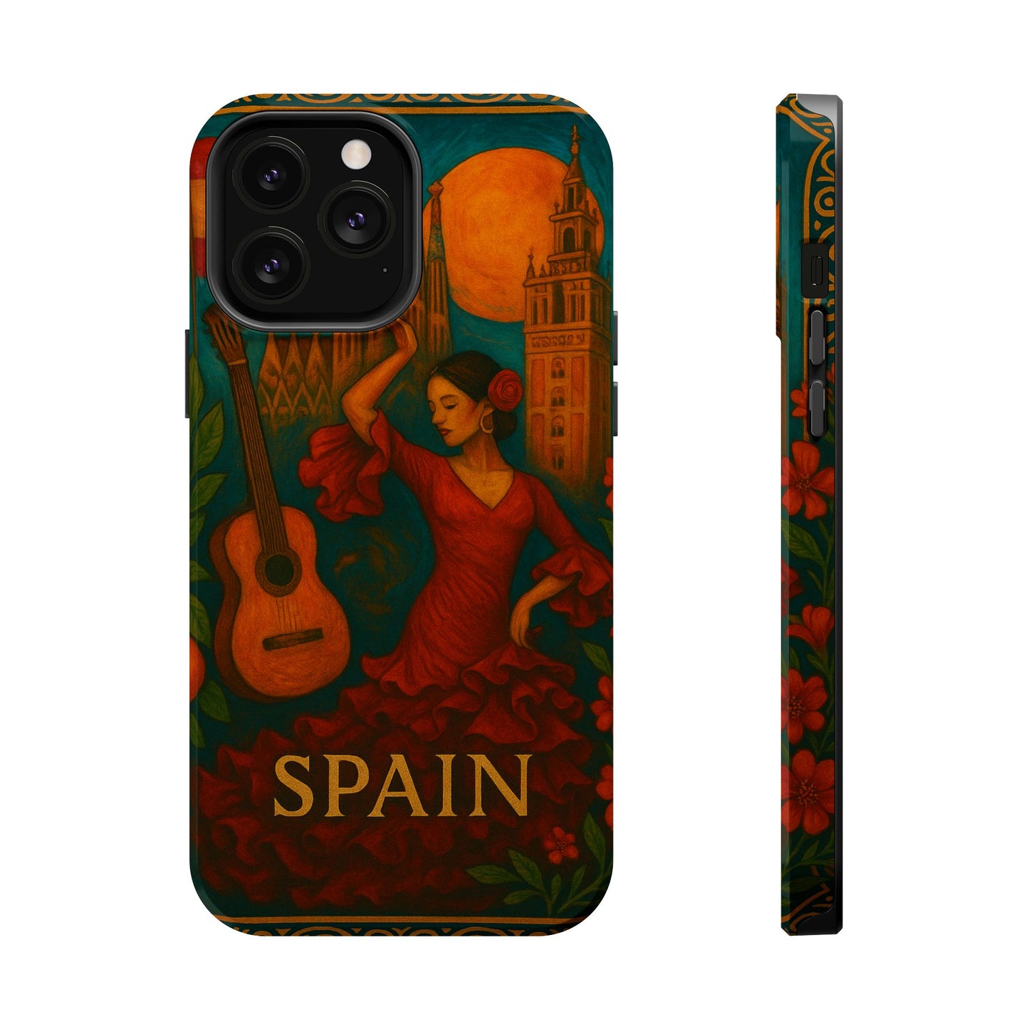 "Funda Magnética Reforzada Magnética Reforzada España: Pasión, Arte y Sabores que Enamoran 🎨💃🍷"