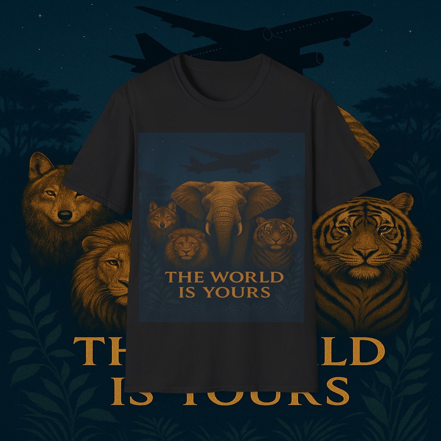 "The world is yours" T-shirt🌍✨