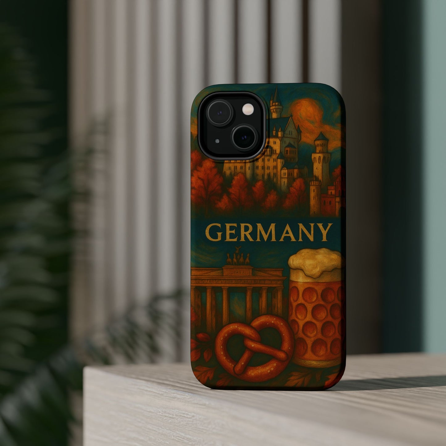 "Funda Magnética Reforzada Alemania: Fortaleza, Historia y Tradición 🎖️🏰🍺"